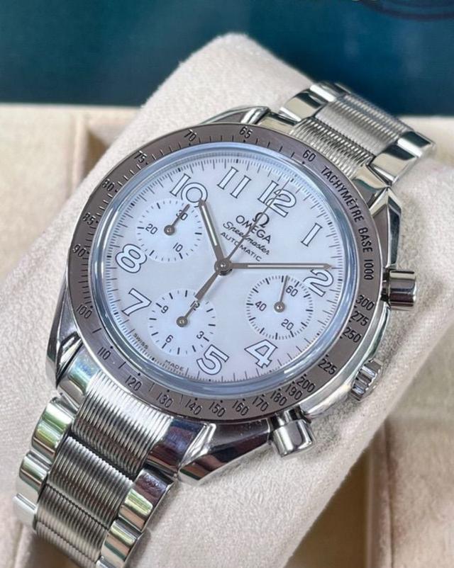 Omega Speedmaster Reduced MOP หน้ามุกขาว 4