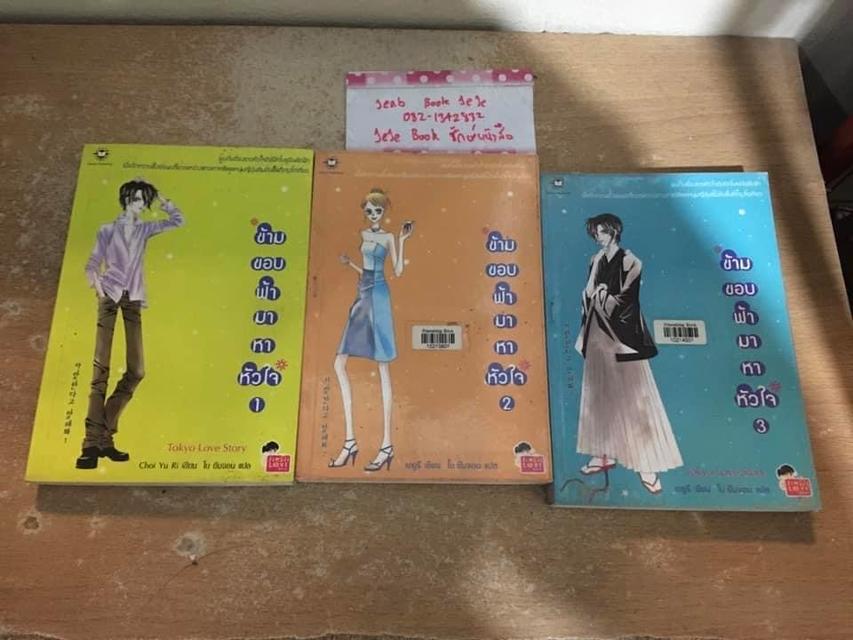 หนังสือนิยายแจ่มใส ข้ามขอบฟ้า มาหาหัวใจ 3 เล่มจบ 2