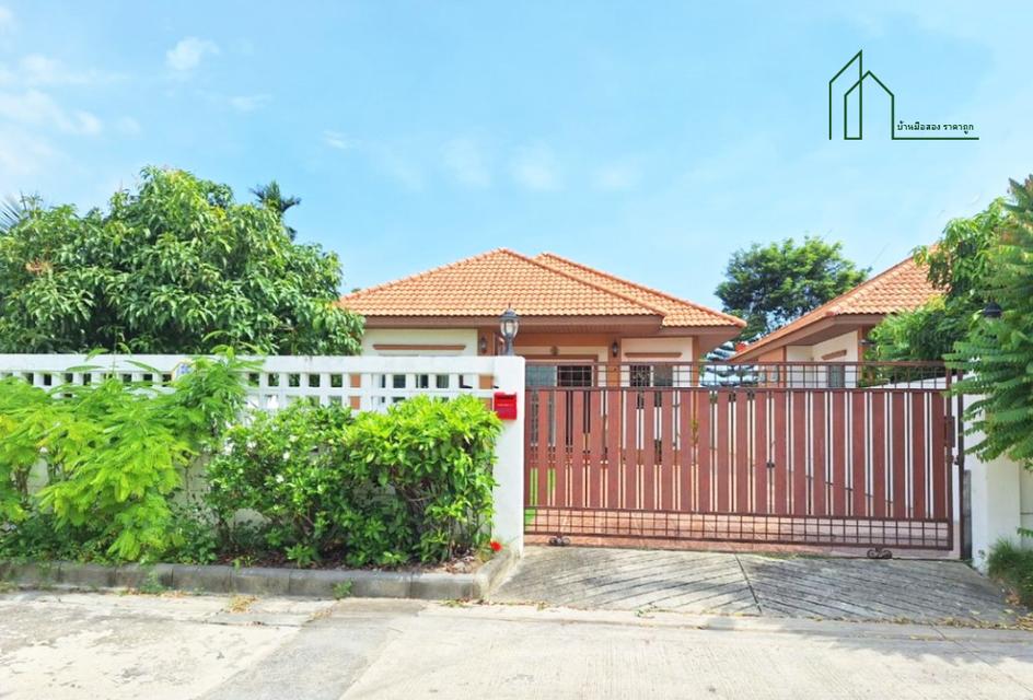 บ้านเดี่ยวชั้นเดี่ยว ชุมชนทับยาว ซ.ฉลองกรุง8 ใกล้ทางด่วนมอเตอร์เวย์และสนามบินสุวรรณภูมิ 18