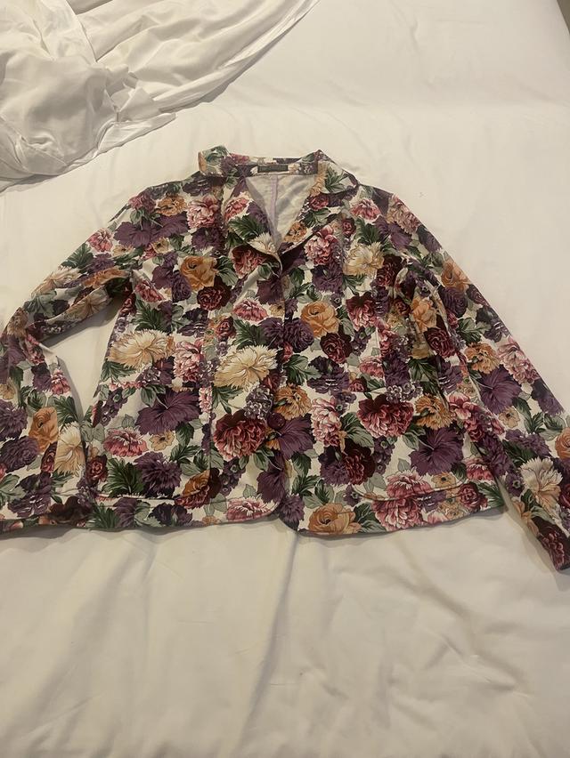 Gucci (Vintage Gucci Floral Blazer Jacket)