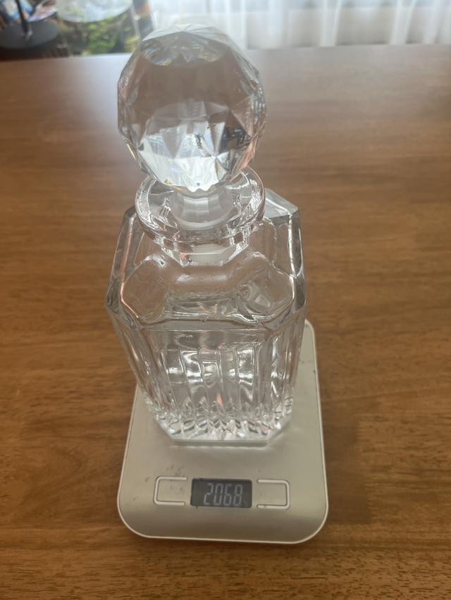 Bohemia Crystal Whisky Decanter แท้ จากเช็ก คริสตัลเจียระไนทั้งใบ รูปย่อยที่ 2