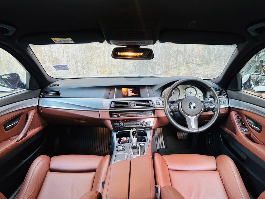 BMW 520d LCI M SPORT โฉม F10 2016 แท้  ประหยัดน้ำมันเฉลี่ย 18 กม/ลิตร (ดีเซล) 1