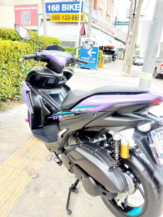 All NEW Yamaha Aerox 155 ABS Keyless Y-Connect ปี2024 สภาพเกรดA 1114 km เอกสารพร้อมโอน 4