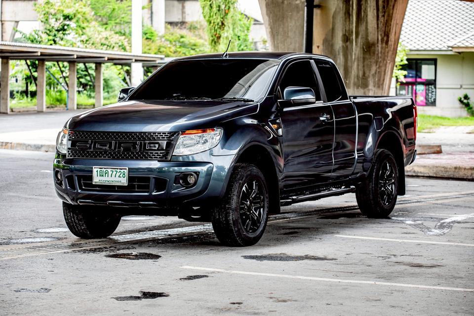 FORD RANGER 2.2 XL HI-RIDER OPEN CAB 2014 สีเทา 