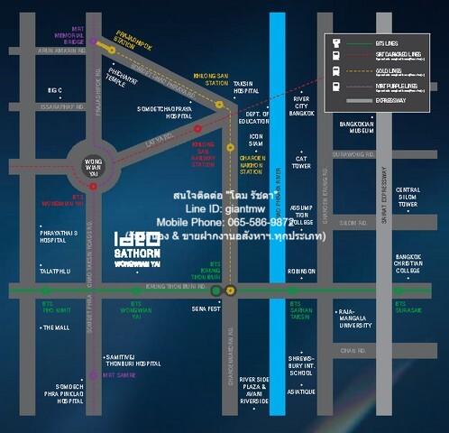 ห้องชุด Ideo Sathorn - Wongwian Yai 28ตร.-ม. 1นอน ใกล้ BTS วงเวียนใหญ่ ราคาคุ้ม กรุงเทพ 2