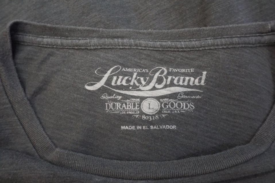 LUCKY BRAND XL48 VINTAGE90' แท้ เสื้อยืดคอกลมแขนสั้นวินเทส