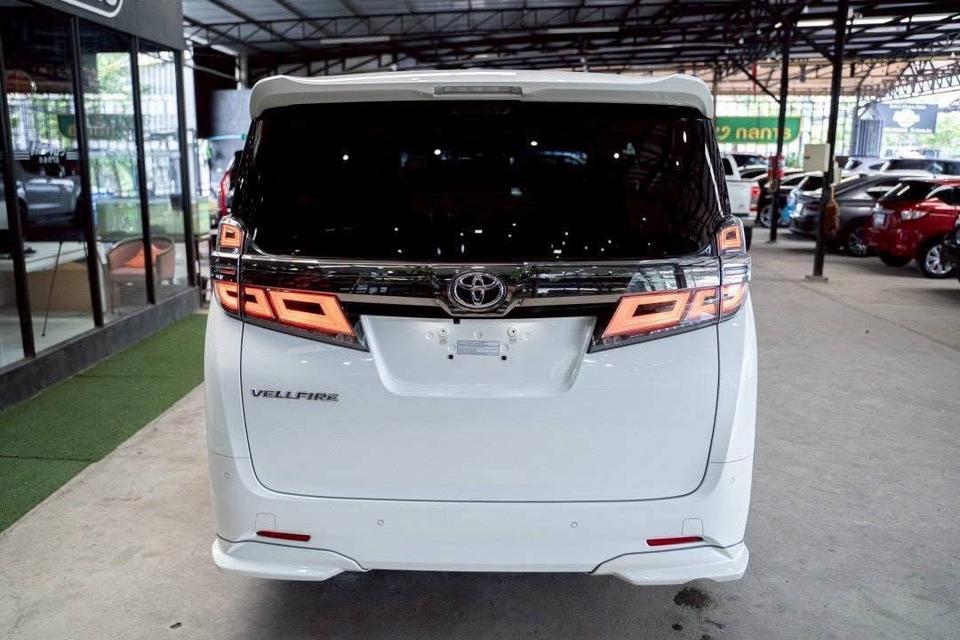 Toyota Vellfire 2.5 รถศูนย์โตโยต้า ตัวท็อป เบาะมิกกี้เม้า  ปี 2018 ไมล์ 64,xxx km กุญเเจครบ 2 ชุด
