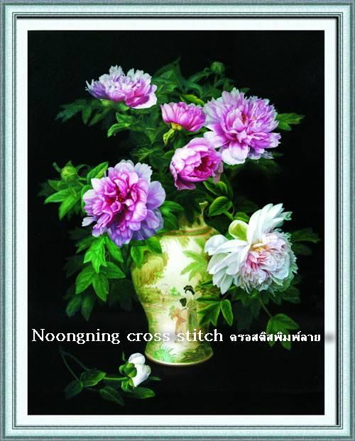 ร้าน Noongning Cross stitch ครอสติสพิมพ์ลาย จำหน่ายอุปกรณ์ครอสติส ภาพติดเพชร849 6