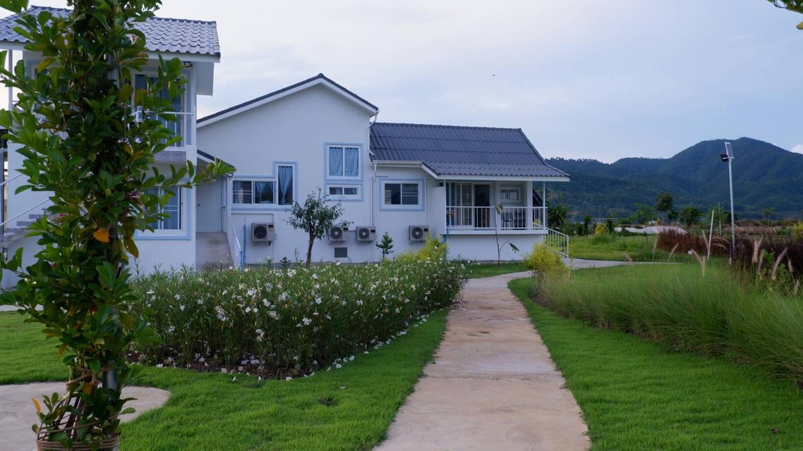 ขายบ้านพักตากอากาศ 3 หลัง โฉนด 10.2 ไร่ เขาล้อมรอบ 360 ํ เชียงใหม่ 5