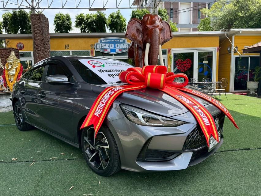 #MG 5 เครื่อง1.5 cc. รุ่นX เกียร์ AUTO ปี 2024 #รถไมล์แท้100%คะวิ่งน้อยมากๆๆคะ วิ่งมาแค่37,xxxกิโลคะ  19