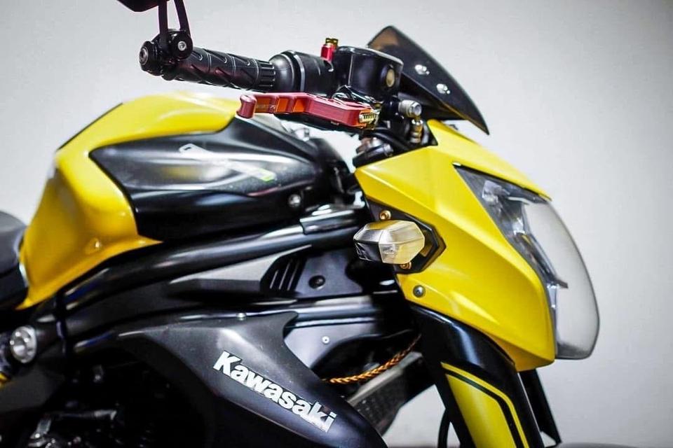 Kawasaki ER-6N ABS สีเหลือง ปี 2015 3