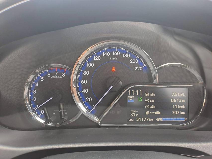 TOYOTA YARIS, 1.2 SPORT PREMIUM (สีขาว) ปี2022 ✅ รถมือเดียวออกห้างป้ายแดง รถบ้านแท้ๆ 9