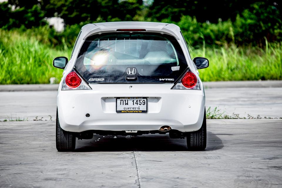 Honda Brio 1.2V ท๊อปสุด ปี 2012 เกียร์ออโต้ สีขาว กระจกไฟฟ้า 7
