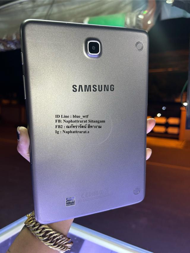 Samsung Tab A 8.0  จอ8นิ้ว 4G ใส่ซิมโทรได้ โหลดแอพได้ ใช้งานปกติ สภาพสวย 7