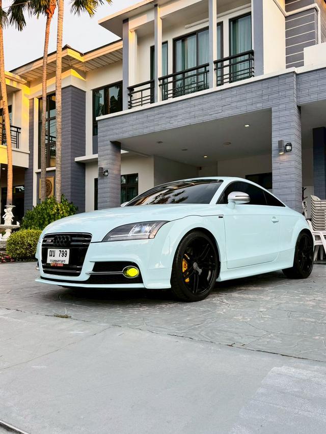 Audi TTS 20.turbo 272 แรงม้า Limited Edition สีส้มแท้ Wrap Glacier Blue ไมล์ 70,xxx กม. ปี 2011