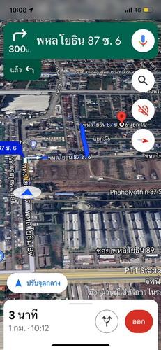 ที่ดินเปล่า 100 ตร.ว. พหลโยธิน87 ซอย6 ต.ประชาธิปัตย์ อ.ธัญบุรี จ.ปทุมธานี 15