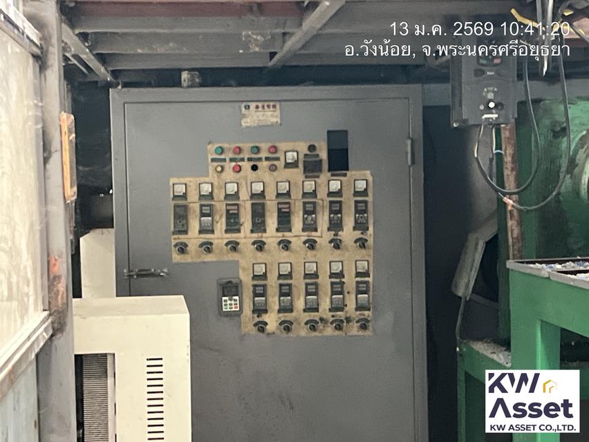 ขายโรงงานหลอมเม็ดพลาสติก เป่าถุงและตัดถุง 1,000 ตรม. มีใบอนุญาต รง. 4 พร้อมที่ดิน 2 ไร่ พิกัด อยุธยา- วังน้อย  ราคาลดเหลือ 23,000,000 บาท 6