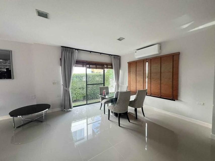 U1500 ให้เช่าบ้านเดี่ยว หมู่บ้านมัณฑนา เลค วัชรพล สุขาภิบาล 5 สายไหม ออเงิน Mantana Lake Watcharapol บ้านใหม่ มีเฟอร์ พร้อมอยู่ 3
