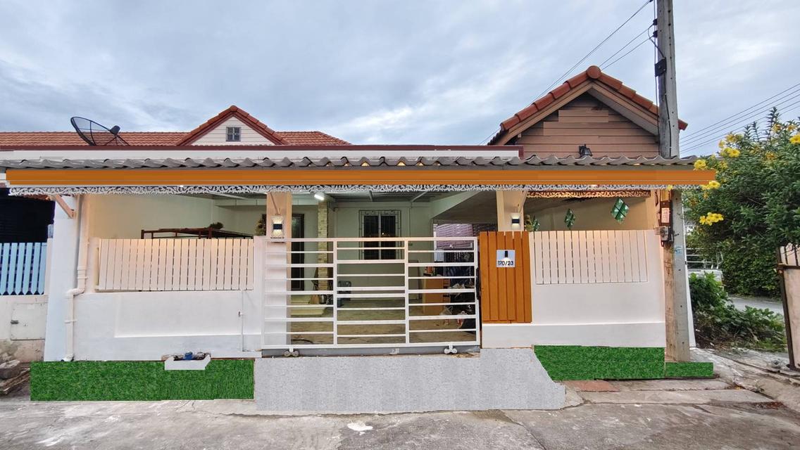 ทาวน์เฮ้าส์ชั้นเดียว หมูุ่บ้านอนานคร 2 1