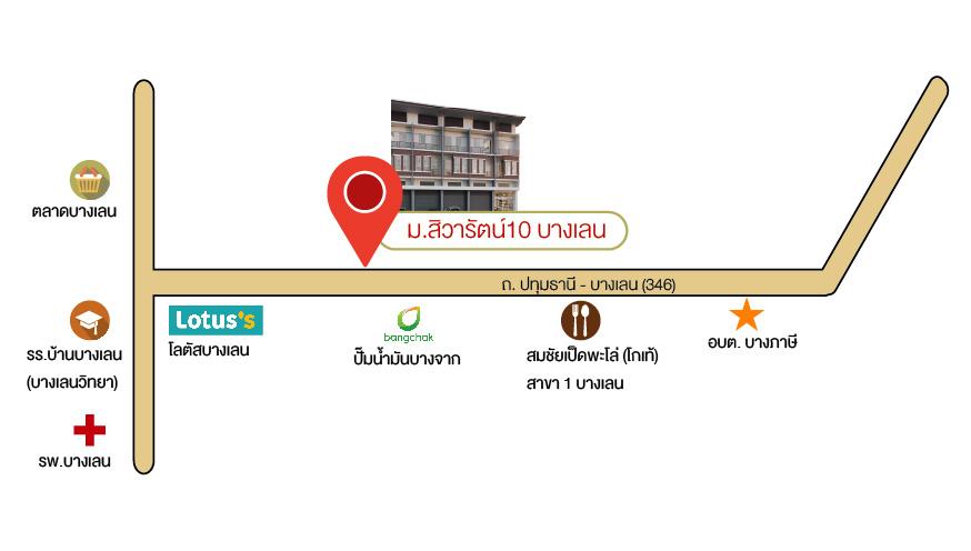 อาคารพาณิชย์ 3 ชั้นครึ่งพร้อมอยู่ 5