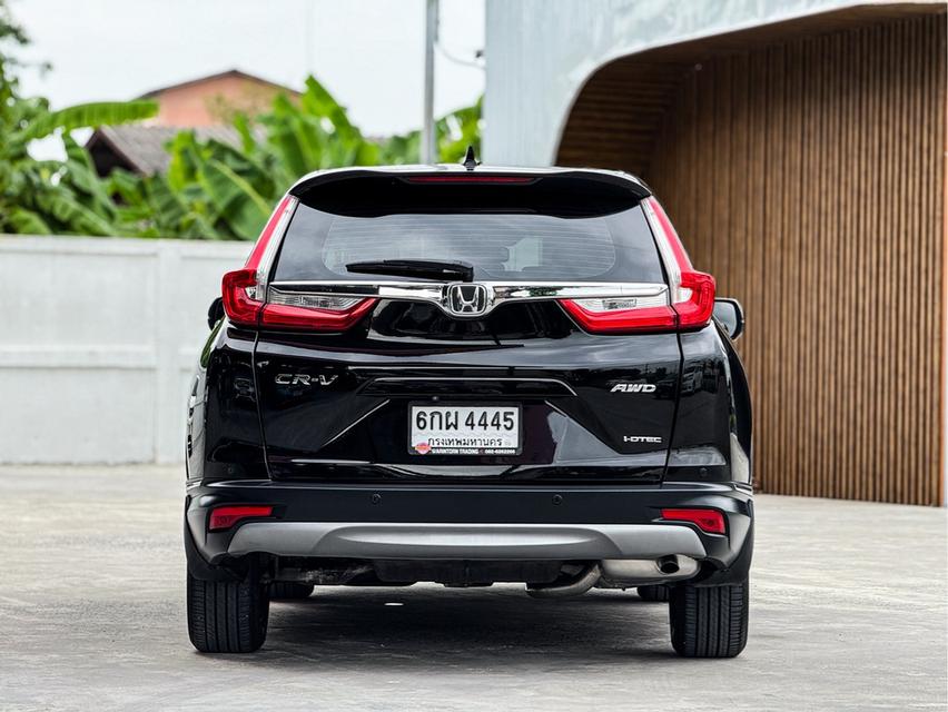 รหัสรถ WRT4445 2017 HONDA CRV 1.6 EL โฉม ปี17-23 สีดำ เกียร์ออโต้ ดีเซล 4WD รุ่นTOPสุด