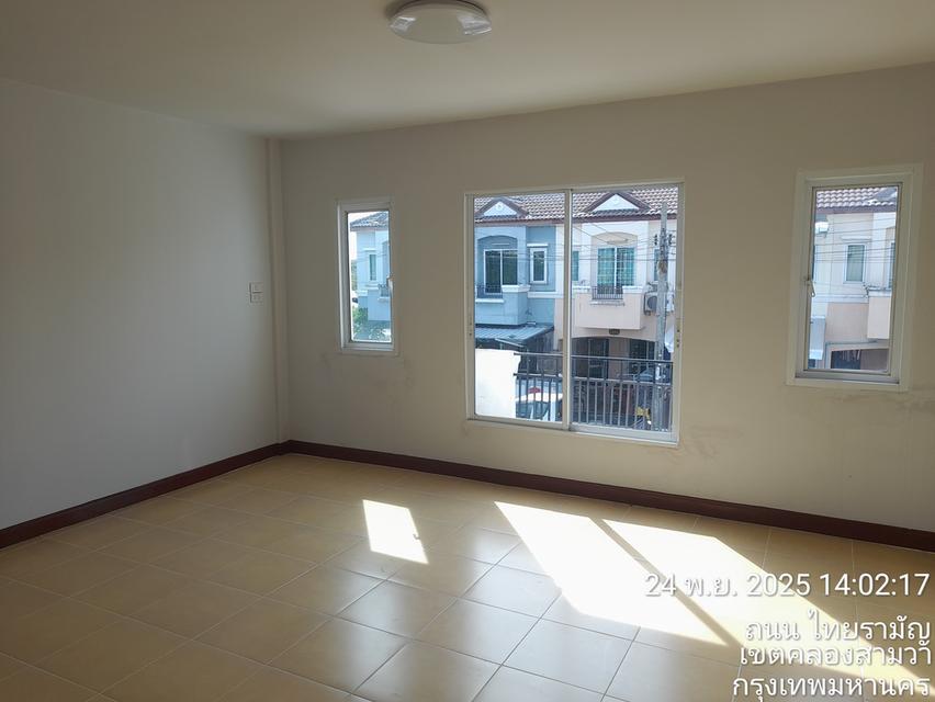 ทาวน์เฮาส์ โครงการ เคซี คลัสเตอร์ 7