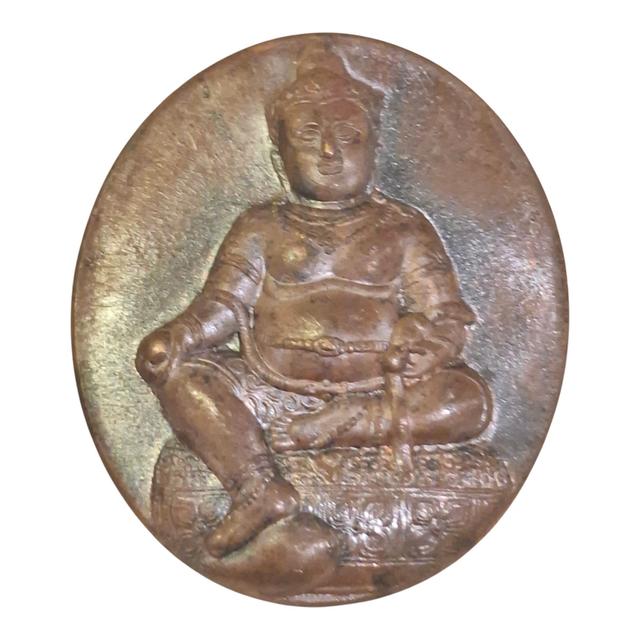 พระธนบดีศรีธรรมราช (ท้าวกุเวร มหาราช) จากวัดชะเมา จังหวัดนครศรีธรรมราช