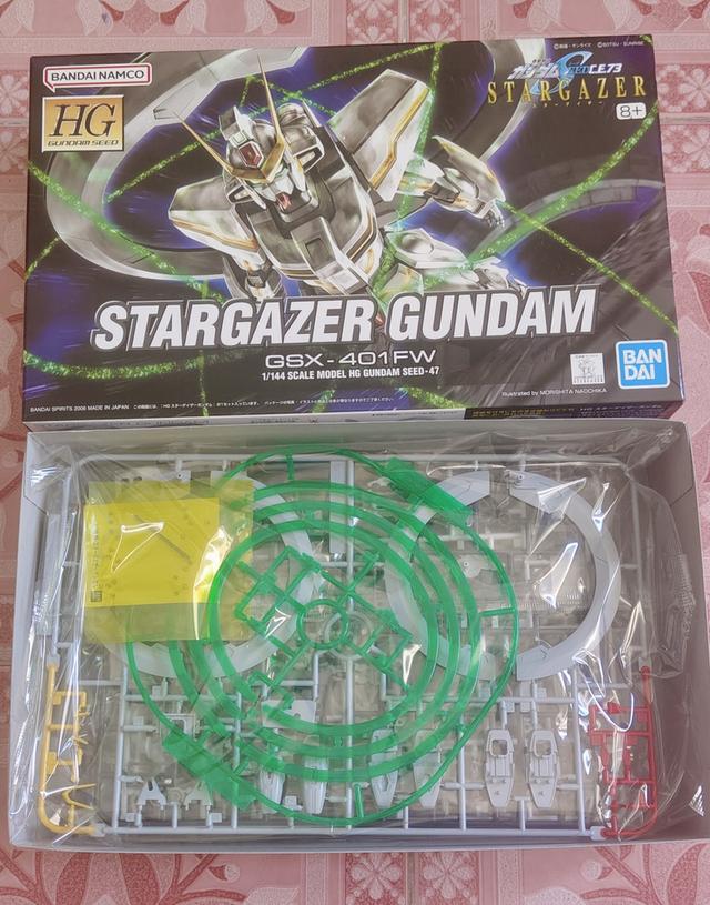 🔥ขายครับ🔥มือหนึ่งกล่องสวย ราคารวมค่าส่งแล้ว👉มือหนึ่ง❗ยังไม่ประกอบ HG Stargazer Gundam
