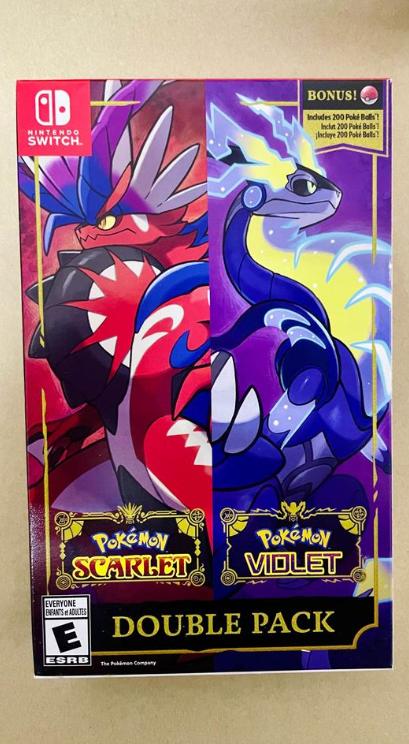 Pokemon Scarlet & Violet Double Pack + Steel Cover 2