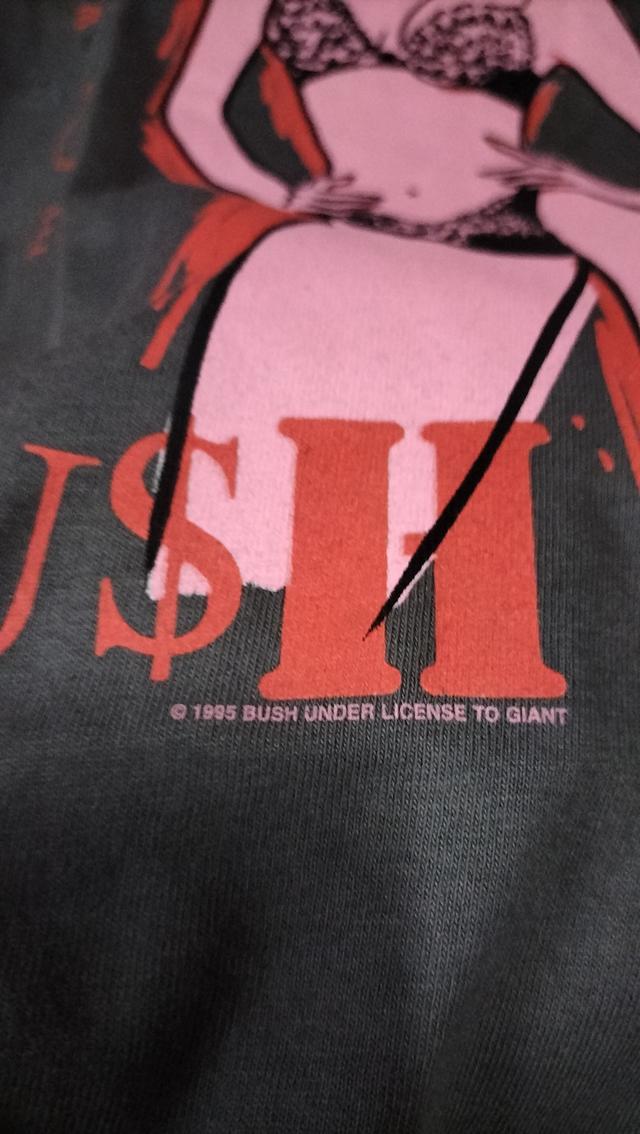 Vintage 90s Bush Band T Deadstock Never Used without tag Authentic รูปที่ 5