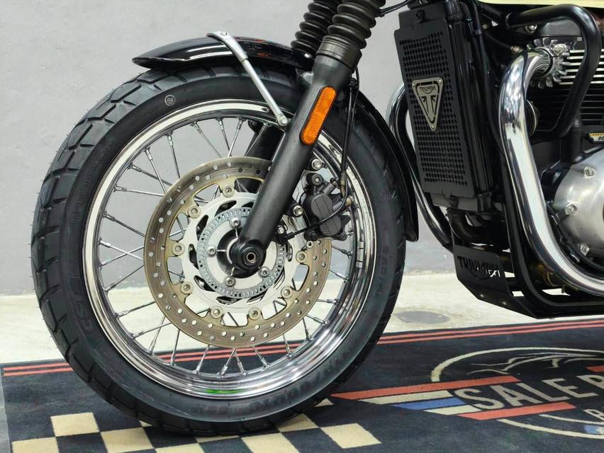 Triumph Bonneville T100 ปี 2018 abs   รถสวยมากๆ สีหายาก สไตล์ Classic รูปที่ 14
