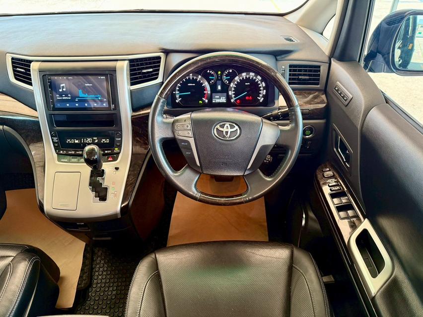 รหัสรถ NKG2460 Toyota Vellfire 2.4 ZG A/T ปี 2012 14