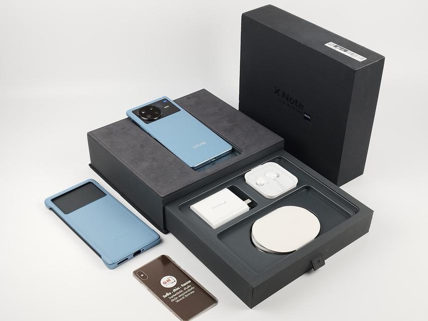 ขาย/แลก Vivo X Note 12/512 สี Blue รอมจีน สภาพสวยมากๆ แท้ ครบกล่อง เพียง 30,900 บาท 2