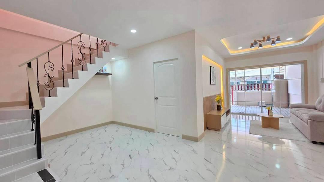 หมู่บ้านศรีประจักษ์5 ไทรน้อย นนทบุรีทาวน์เฮ้าส์ 2 ชั้น บ้านทำเลดี…ติดถนนใหญ่เพียง 50 เมตร 6