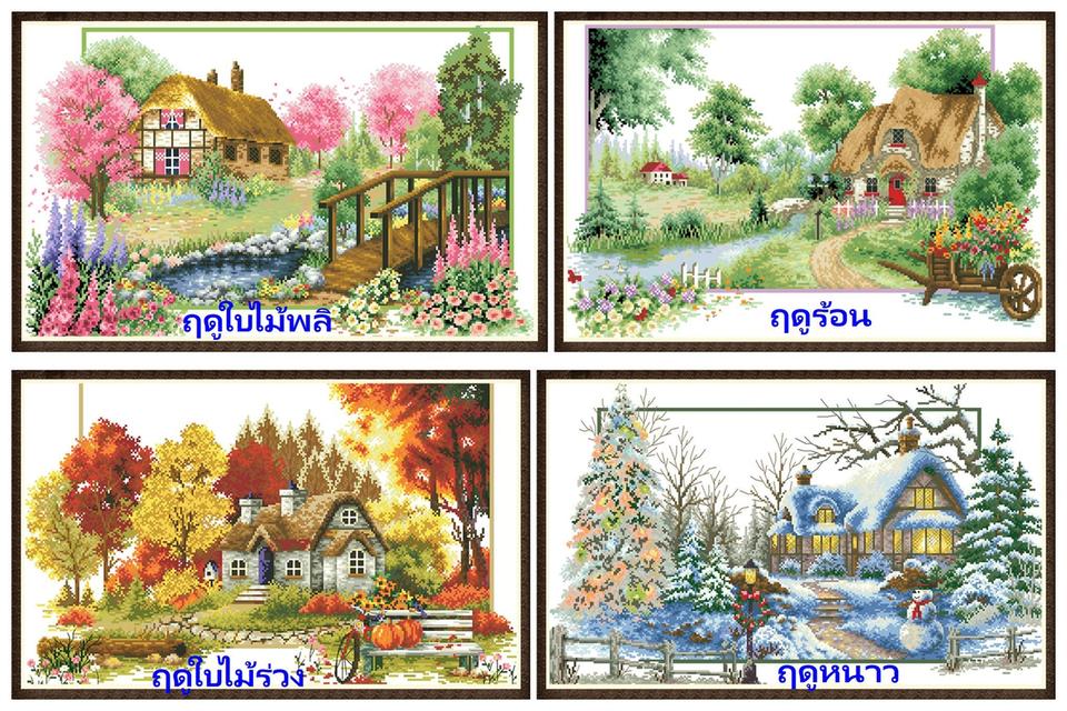 ร้าน Noongning Cross stitch ครอสติสพิมพ์ลาย จำหน่ายอุปกรณ์ครอสติส ภาพติดเพชร1071 1