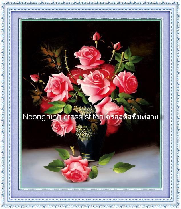 ร้าน Noongning Cross stitch ครอสติสพิมพ์ลาย จำหน่ายอุปกรณ์ครอสติส ภาพติดเพชร860 5