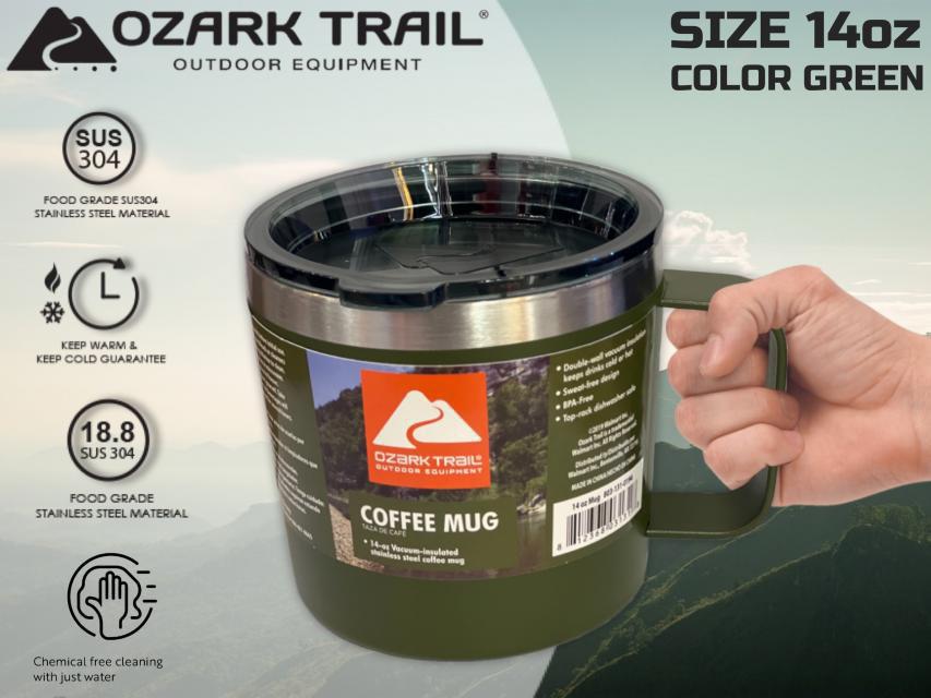Ozark trail 14oz tumbler handle แก้วน้ำสแตนเลสหูจับเก็บอุหภูมิ 3
