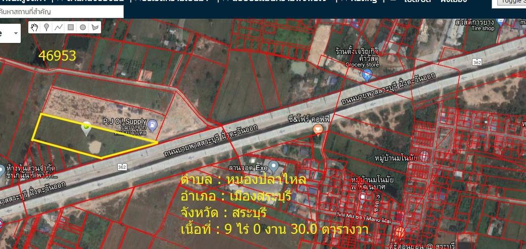 ที่ดินติดถนนบายพาสตะวันออก สระบุรี 4
