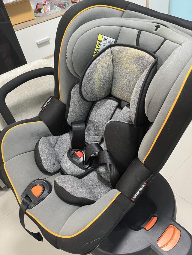 คาร์ซีท Glowy star รุ่น Rotera 360 isofix มือสอง สภาพสวยครบ มาพร้อมเบาะรองคาร์ซีท 6