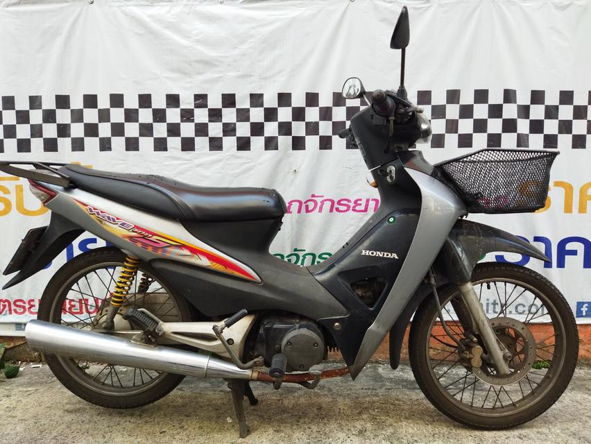 ขาย/เทิร์น Wave100Sยุบ๊อค สตาร์ทเท้า รถบ้านมือเดียว ขายถูกตามสภาพนี้เลย เครื่องยังดี จด ต.ค.49 ป้ายกทม.