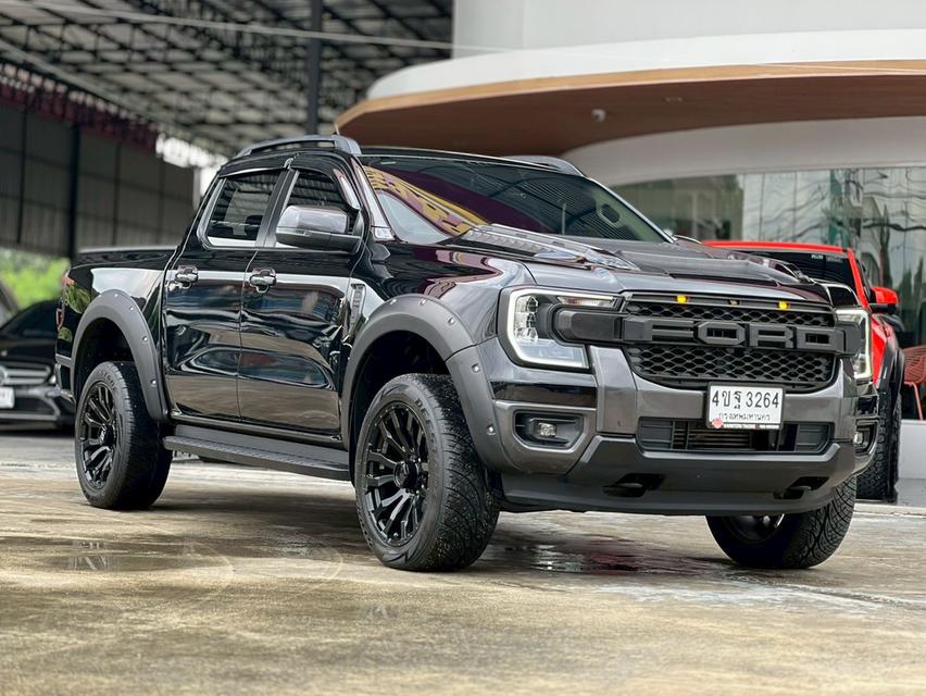 ปี 2022 FORD RANGER, 2.0 SPORT โฉม HI-RIDER DOUBLE CABสีดำ เกียร์ออโต้ 2