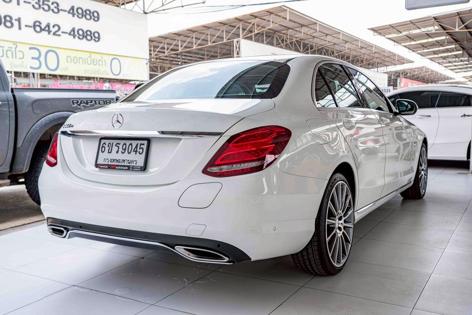 รหัสรถ NP9045 BENZ C350e AVANTGARDE 2018 7