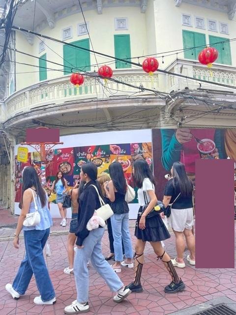 MRT วัดมังกร 499 ม. ร้าน CAFEได้ ให้เช่าอาคารพาณิชย์ 3 ชั้น 24 ตร.วา.288 ตร.ม. ถ.ทรงวาด เยาวราช 3นอน 3 น้ำ ม.จุฬาลงกรณ์  5