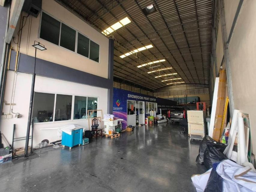 ให้เช่าหรือขาย โรงงาน โกดัง พร้อมออฟฟิศ 2 ชั้น ขนาด 280 ตร.ว. ซอยราษฎร์สามัคคี นาดี สมุทรสาคร 4