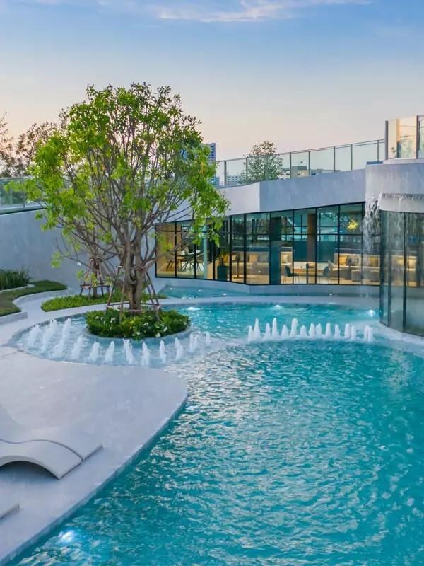 ขายคอนโดเอลลิโอ สาทร-วุฒากาศ ชั้นสูง วิวสวย ร่มรื่น เงียบสงบ 2