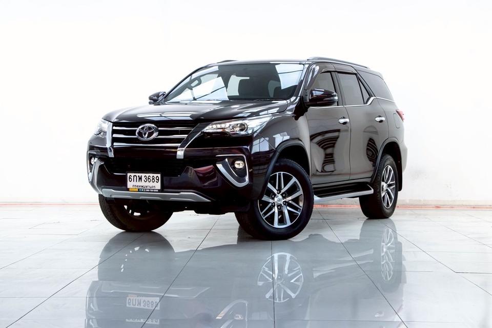 รหัสรถ 2A676 FORTUNER 2.4 V 2WD 2017