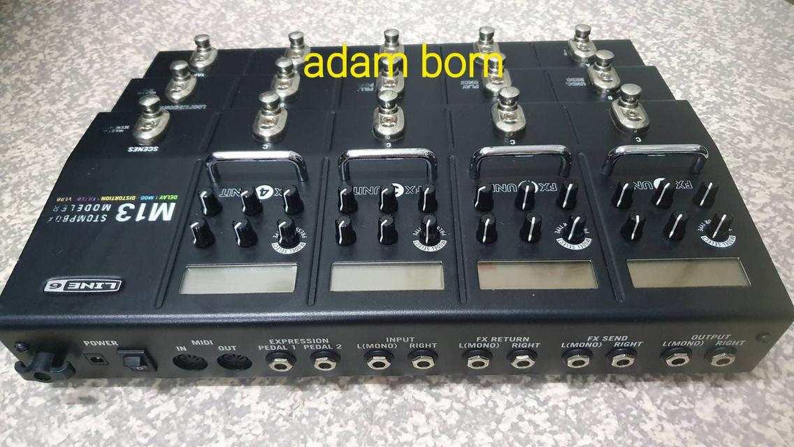 *ขายครับ! Line6 effects. Line6 M13 สภาพดี เกือบใหม่ มี adapter ให้ครับ 8