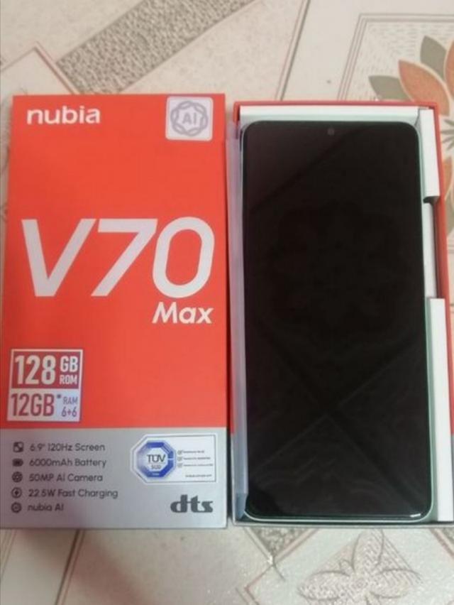 โทรศํพท์ทือ Nubia v70 max ถือมือ2 รูปที่ 3