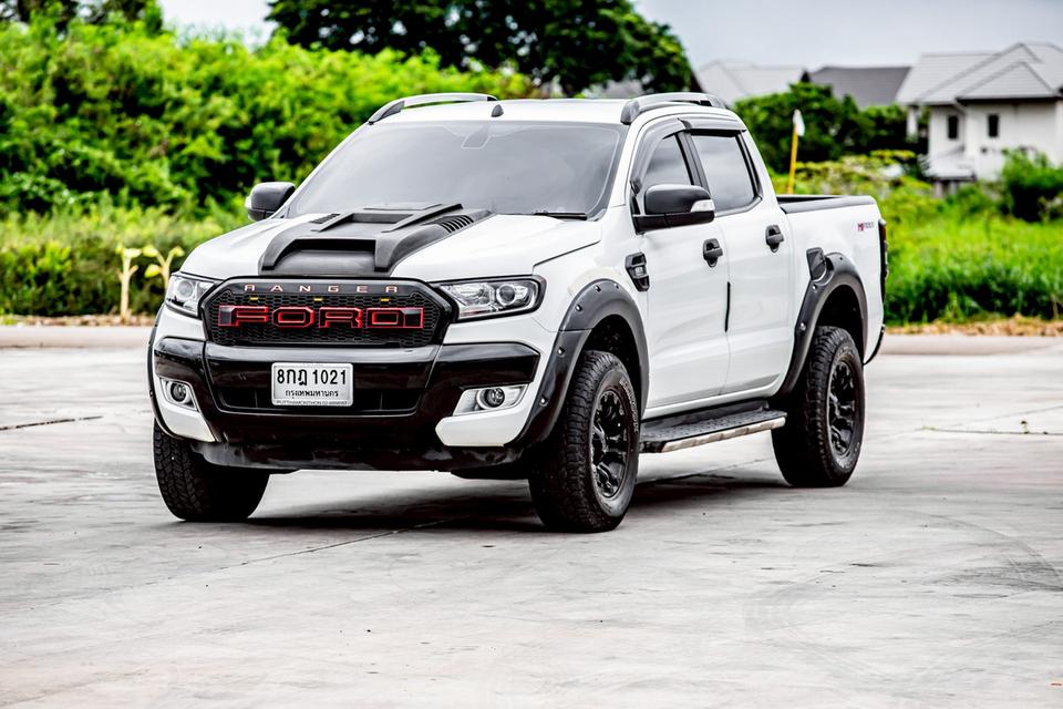 Ford Ranger 2.2 XLT Hi-Lander Double Cab ปี 2019 สีขาว มือเดียวป้ายแดง