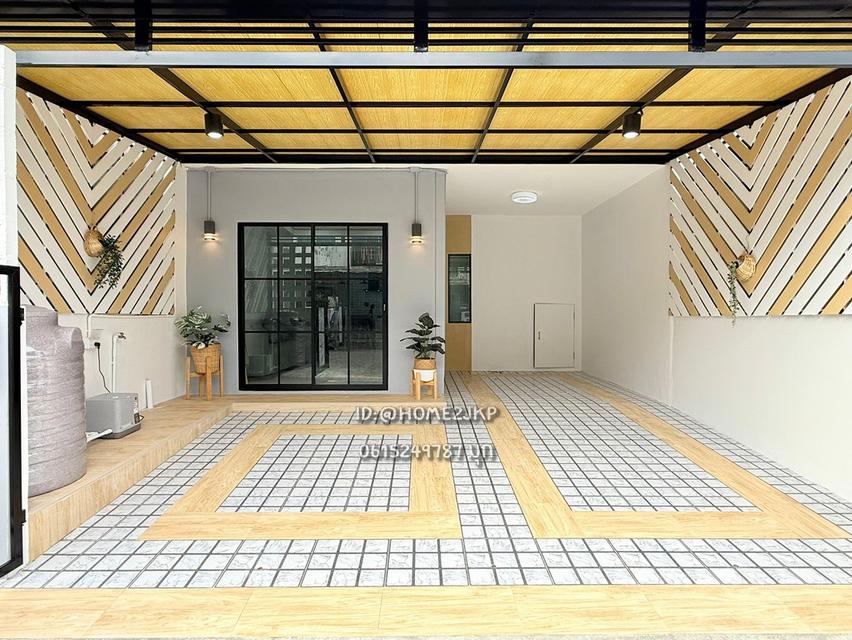 หมู่บ้านบ้านพฤกษา เลียบวารี-มีนบุรี (PK118) คู้ขวา บ้านสวย รีโนเวทใหม่ ทำเลเลียบวารี หนองจอก 2